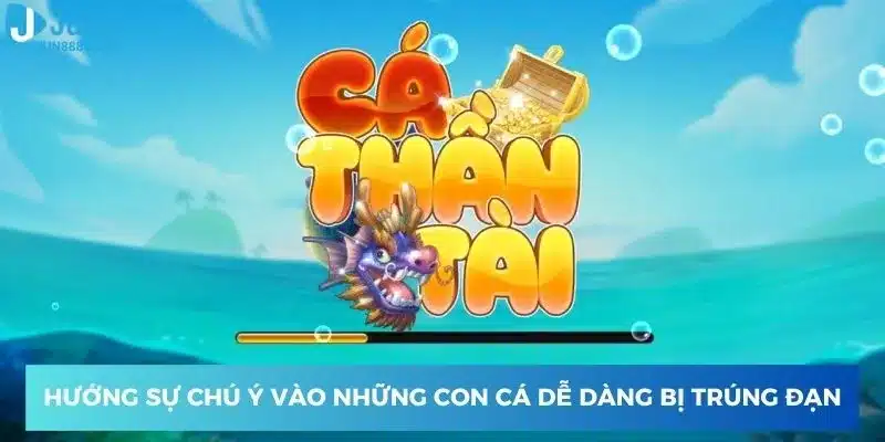 Hướng sự chú ý vào những con cá dễ dàng bị trúng đạn